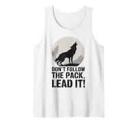 Non seguire il branco Lead It Wolf Canotta