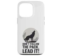 Non seguire il branco Lead It Wolf Custodia per iPhone 13 Pro