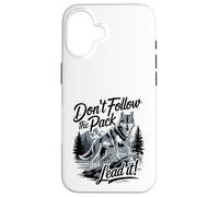 Non seguire il branco Lead It Wolf Custodia per iPhone 16