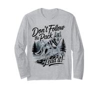 Non seguire il branco Lead It Wolf Maglia a Manica