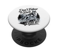 Non seguire il branco Lead It Wolf PopSockets PopGrip Adesivo