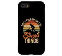 Non seguirmi, faccio cose stupide Jet Ski Vintage Custodia per iPhone SE (2020) / 7/8