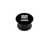 Non sei mai solo quando hai granchi PopSockets PopGrip Adesivo