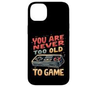 Non sei mai troppo vecchio per giocare divertente retrò gioco umorismo Custodia per iPhone 14 Plus