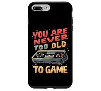 Non sei mai troppo vecchio per giocare divertente retrò gioco umorismo Custodia per iPhone 7 Plus/8 Plus
