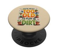 NON SEI MAI TROPPO VECCHIO PER GIOCARE NELLA SPORCA PopSockets PopGrip Adesivo