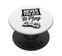 Non sei mai troppo vecchio per giocare PopSockets PopGrip Adesivo