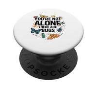 non sei solo ci sono insetti Insetti Entomologo Amante PopSockets PopGrip Adesivo
