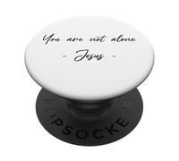 Non sei solo - Dio ti ama - Versetti cristiani PopSockets PopGrip Adesivo