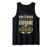 Non Sembro Troppo Giovane per Essere Un Nonno Divertente Canotta
