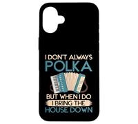 Non sempre Polka ma quando porto giù la casa Polka Custodia per iPhone 16 Plus