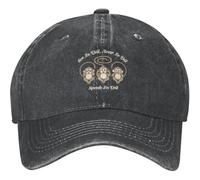 Non Sentire Il Male Uomini Donna Berretto da Baseball Traspirante Cappello da Cowboy Regolabile Cappello da Sole Cappelli da papà per Viaggi All'Aperto Che Corre
