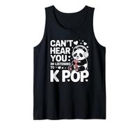 Non SENTIRTI STO ASCOLTO K Pop Panda Boba KPOP Canotta