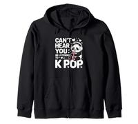 Non SENTIRTI STO ASCOLTO K Pop Panda Boba KPOP Felpa con Cappuccio