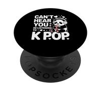 NON SENTIRTI STO ASCOLTO K POP Panda Boba Kpop PopSockets PopGrip Adesivo