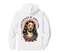 Non Separato dall'amore di Dio - Versetto biblico Romani - Gesù Indietro Felpa con Cappuccio