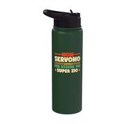 Non Servono I Capelli Per Essere Un Super Zio Zio Capelli Stainless Steel Insulated Water Bottle