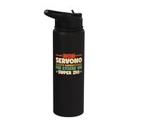 Non Servono I Capelli Per Essere Un Super Zio Zio Capelli Stainless Steel Insulated Water Bottle
