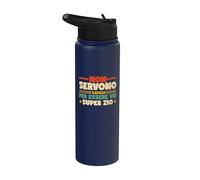 Non Servono I Capelli Per Essere Un Super Zio Zio Capelli Stainless Steel Insulated Water Bottle