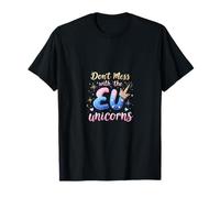 Non Sfidare Gli EU-Nicorni Carini Maglietta