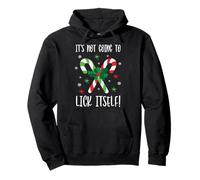 Non Si Lecca Il Natale Felpa con Cappuccio