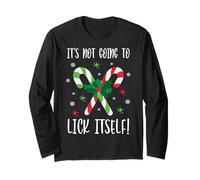 Non Si Lecca Il Natale Maglia a Manica