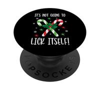 Non si lecca il Natale PopSockets PopGrip Adesivo