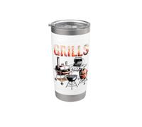 Non si possono avere troppe griglie Bbq Smoker Pitmaster Charcoal Bicchiere termico in acciaio inox doppia parete