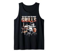 Non Si Possono Avere troppe Griglie BBQ Smoker Pitmaster Charcoal Canotta