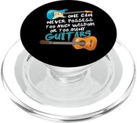 Non si può mai possedere troppa saggezza o troppe chitarre PopSockets PopGrip per MagSafe
