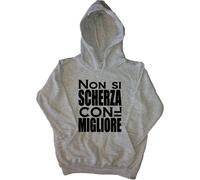 Non si scherza co Felpa con Cappuccio Bambino Simpatica
