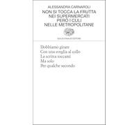 Non si tocca la frutta nei supermercati però i culi nelle metropolitane