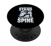 Non si tratta di come ti muovi della colonna vertebrale PopSockets PopGrip Adesivo