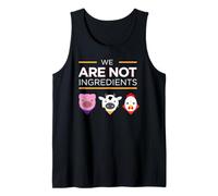 Non Siamo ingredienti Diritti degli Animali Vegani Canotta