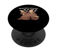 Non siamo un Pangolin Delicatezza PopSockets PopGrip Adesivo
