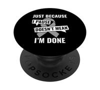Non Significa Che Ho Finito - Disturbo Della Comunicazione PopSockets PopGrip Adesivo