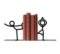 Non-Skid Aesthetic Human-Shaped Stopper Book Holder for Shelf