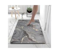 Non-slip Bath Mat 40 X 60 Cm, Diatomite Bathroom Rug, Super Absorbent Quick Dry, Bath Mat for Bathroom Doors, Living Room, Washable Bath Mat (gray Pur