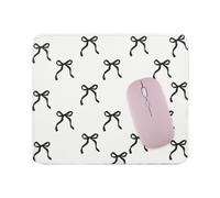 Non-Slip Bow-Knot Mouse Pad - Smooth Desk Protector For Wireless & Wired
