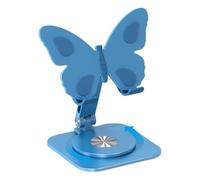 Non-Slip Butterfly Modern Decor - Desk Phone Stand, Adjustable Phone Stand Desk Accessories,for Most Smartphones Tablet Home Office School Travel Camping Outdoor