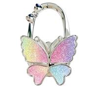 Non-Slip Butterfly Shape Foldable Rack - Zinc Alloy Purse Hook For Table