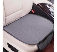 Non-slip Car Seat Pad for Summer Breathable and Refreshing, New Universal Bottom Seat Covers for Cars of Front Seats, Breathable & Anti-Slip Cotton Car Seat Covers with Pocket (Gray,1 Front Seat)