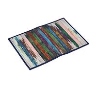 Non Slip Carpet for Living Room | Flannel Grip Slip Protection Absorbent Particle Protection Rug | Decorative Floor Mat for Kitchen/Bedroom/Bathroom | 24x16 Inches, Machine