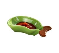 Non Slip Dipping Dish - Piastra portatile Dipping | Soy Sauce Plate | Condiment Dish Mini Appetizer Piatti per salumi Japanese Home Party Holiday Kitchen