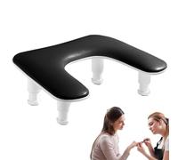 Non-Slip PU Leather Hand Rest | Adjustable Ergonomic Nail Cushion