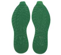 NON SLIP RUBBER BASKETBALL SHOE SOLE REPAIR PATCH WEAR RESISTANCE V PATTERN VARIOUS GROUND SIZES 41 44 (Green)