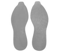 Non Slip Rubber Shoe Soles V Pattern Replacement Full Sole Protector Wear Resistant Scratch Proof for Basketball Sports Shoes Size 41 44 1 Pair (Gray)