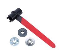 Non Slip Wrench, Angle Grinder Spanner, Double End with Strong Claws