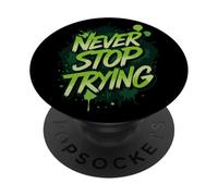 Non smettere mai di provare PopSockets PopGrip Adesivo