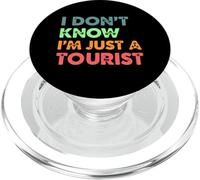 Non so di essere solo un viaggiatore turistico Scherzo divertente sui viaggiatori PopSockets PopGrip per MagSafe